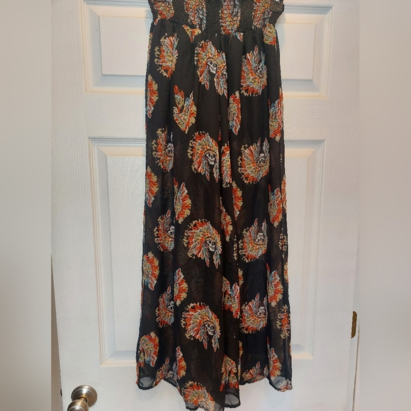 Turquoise Haven Headdress Patterned Pants - Picture 2 of 2